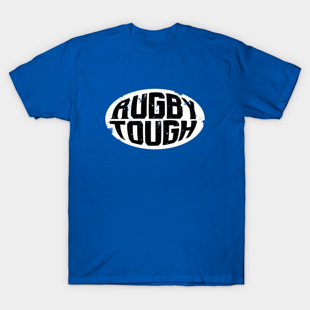 Rugby Tough Ball Design T-Shirt by atomguy